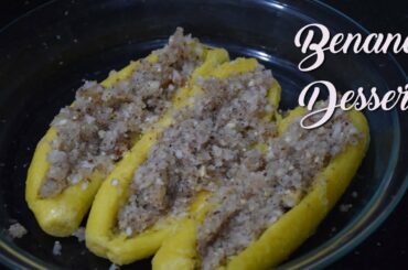 Banana Coconut Dessert | Healthy recipe | Quick and easy recipe