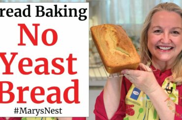 How to Make Bread Without Yeast - Easy Quick Bread Recipe - #StayHomeAndCookWithMe