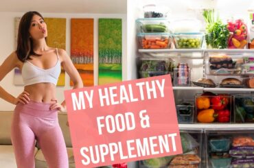 MY HEALTHY FOOD & SUPPLEMENT GROCERY LIST TO GET FIT FOR THE WEDDING ~ Emi & Chad