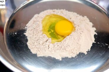 Lock-Down - 2 Ingredient Homemade Noodles From Scratch Without Maida - Noodles Recipe - #StayHome