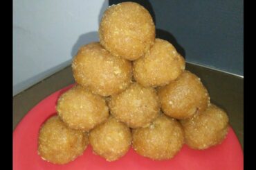 Sweet Rice Ladoo Recipe || Evening Snack Recipe || Zero Oil Healthy Snack || - # 91