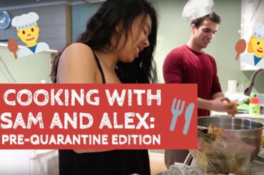 Pre-Quarantine Cooking | Healthy Quarantine Meal Idea | Cornell PhD student