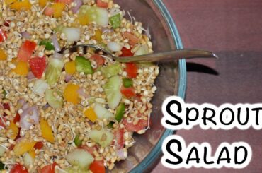 moogSprouts Salad Recipe | Diet Recipe | Moong Sprouts Salad | Healthy Recipe | #SarojKitchen