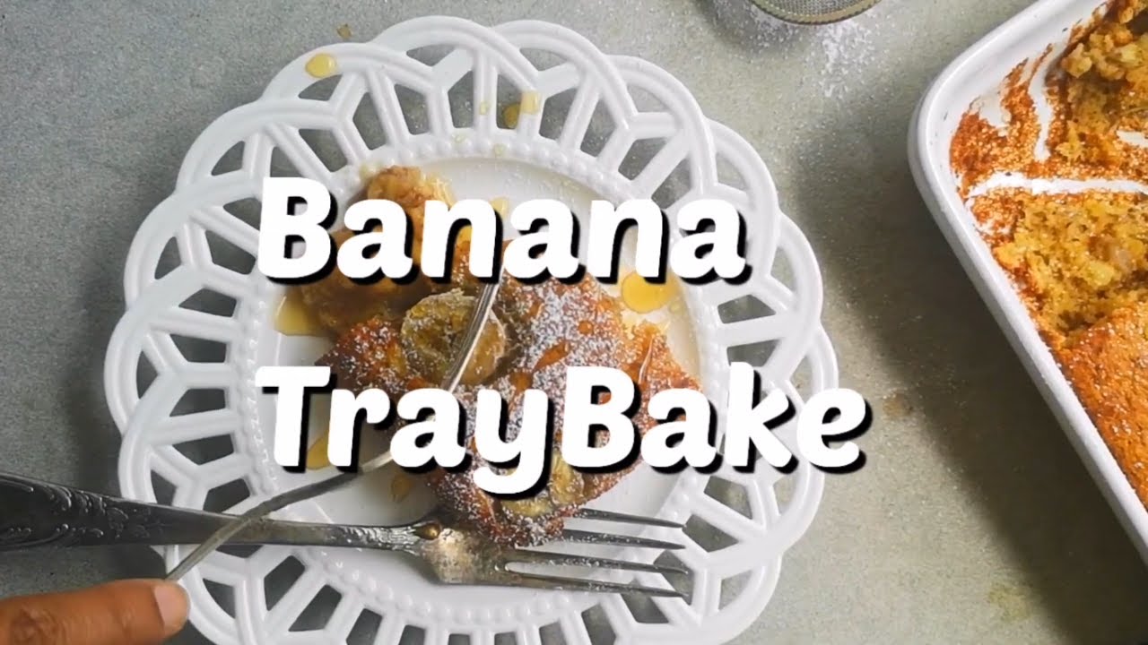 Banana Bread Healthy Traybake /Healthynidhi/Glutenfree,/ Delicious/Quarantine Cooking Banana Bread Healthy Traybake /Healthynidhi/Glutenfree,/ Delicious/Quarantine Cooking