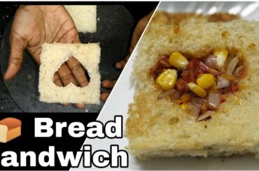 Evening snacks recipe/bread sandwich/veg sandwich recipe in tamil/carrot sweet corn/Bread recipe