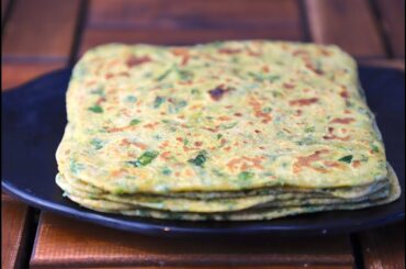 Methi paratha recipe - How to make methi paratha - Square paratha | Healthy Indian breakfast recipes