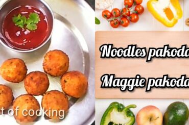yummy Maggie pakoda || noodles pakora recipe || easy  breakfast ideas || Foodian