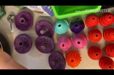 Stuffing Kong With HEALTHY Food/Canine Nutritionist Stuffs Kong for 8 Dogs