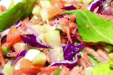 Salad Recipe | Spinach Salad Recipe | How To Make Spinach Salad Recipe By MiMi's Kitchen