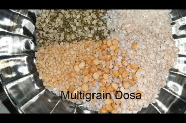 Healthy Breakfast Recipe/Protein Rich Breakfast Recipes/Multigrain Dosa