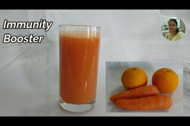 Immunity Boosting Recipe | Immunity Booster | Orange Carrot Juice in Tamil | Healthy Food Channel