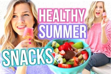 Healthy Summer Snacks & Treats DIY!