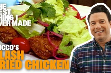 Healthier FLASH-Fried Chicken with Rocco DiSpirito | Best Thing I Ever Made