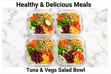 Tuna & Vegetables Salad Bowl