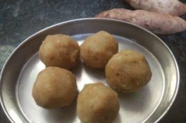 சத்து சுவை சுலபம்  Sakkarai Valli Kilangu Urundai Sweet Potato Laddu Healthy Snacks Gowri Samayal
