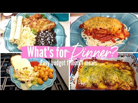 🍴WHAT'S FOR DINNER|EASY BUDGET FRIENDLY MEALS| EASY DINNER IDEAS 🍴WHAT'S FOR DINNER|EASY BUDGET FRIENDLY MEALS| EASY DINNER IDEAS