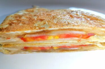 "Stay home" Quick and Easy Sandwich || Cheap and Nutritious.