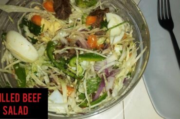 GRILLED BEEF SALAD RECIPE
