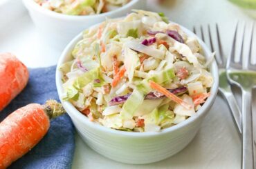 KETO COLESLAW & DRESSING | THE BEST, EASY, LOW CARB COLESLAW RECIPE FOR KETO
