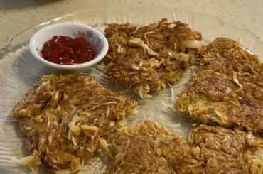 How to Cook Cabbage Hash Brown | Healthy Food Recipe