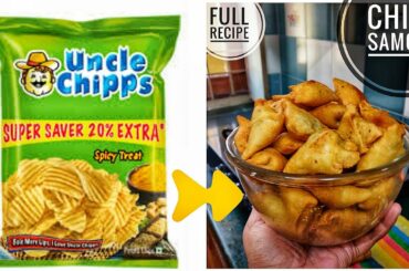 Mini Uncle Chips Samosa Recipe | Evening Snack Recipe | चिप्स समोसा स्नैक्स
