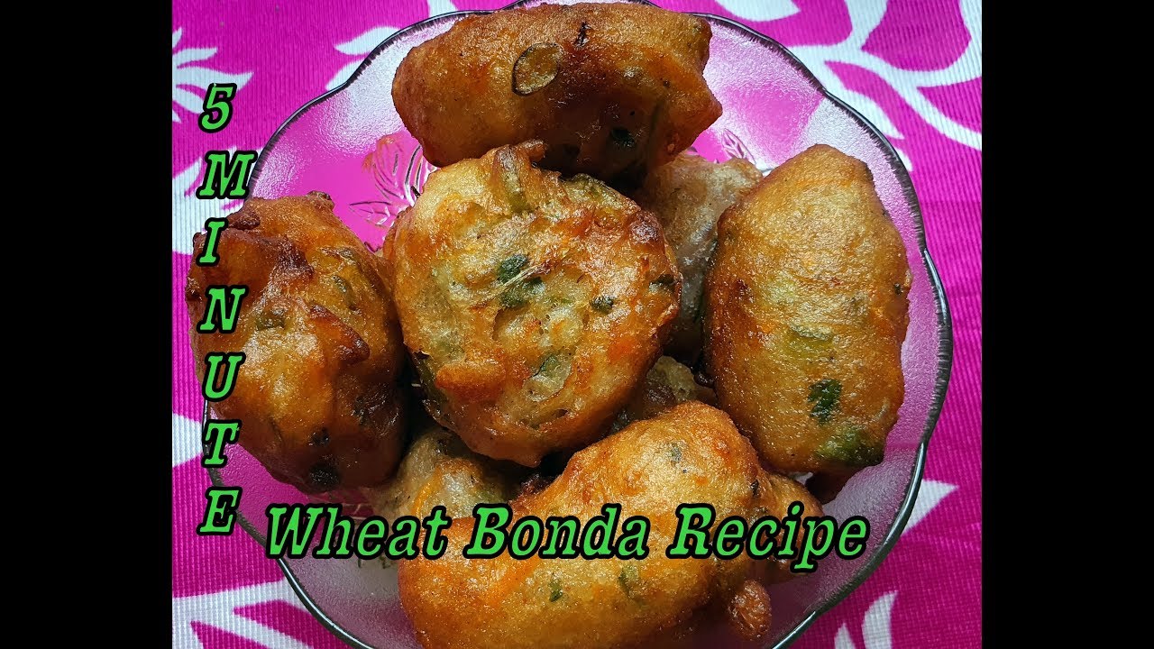 5 minute crispy vegetable wheat Bonda Recipe| Quick healthy Indian Evening snack| 5 minute crispy vegetable wheat Bonda Recipe| Quick healthy Indian Evening snack|