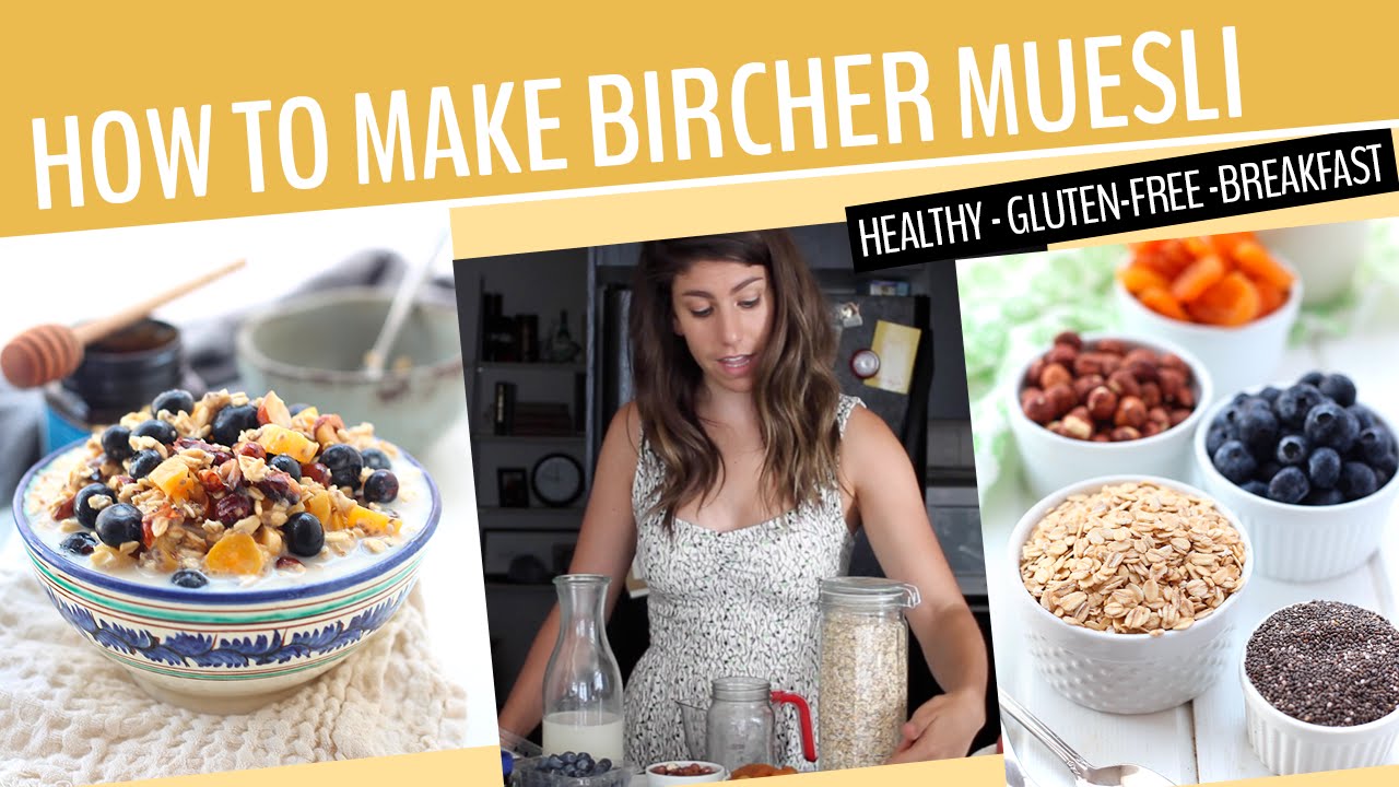HOW TO MAKE BIRCHER MUESLI | A Healthy Breakfast Recipe HOW TO MAKE BIRCHER MUESLI | A Healthy Breakfast Recipe