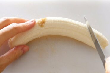 For ripe banana, don’t use it to make banana bread. Make this. Taste better. No need to bake.