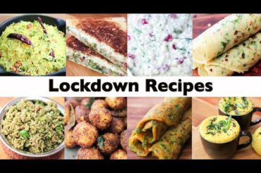 Lockdown Recipes - Quick Recipes Which You Can Make Easily