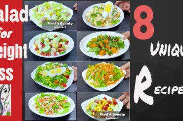 Salad for Weight Loss, 8 Unique Recipes