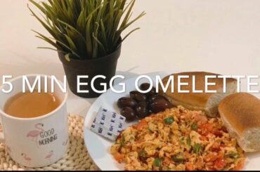 5-Minutes Easy Omelette Recipe/healthy/weight lose/quick and easy recipe by (Sobia in the Kitchen)