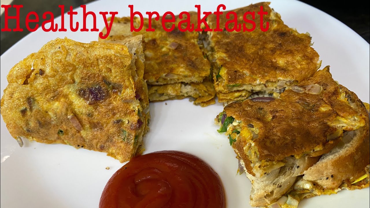 Healthy breakfast recipe || Egg and brown bread sandwich for breakfast Healthy breakfast recipe || Egg and brown bread sandwich for breakfast