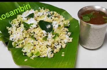 Ramnavami Special   Kosambiri// Kosambiri// Raw Salad