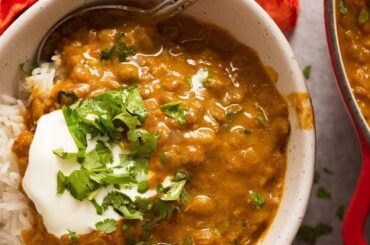 Lentil Curry - the most amazing EASY Lentil Recipe in the world!!!