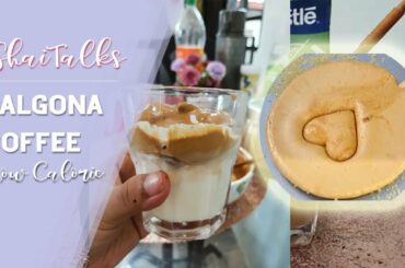 Dalgona Coffee at Home (Low Calorie Version) Korean drink | Masarap ba Talaga or Overrated?