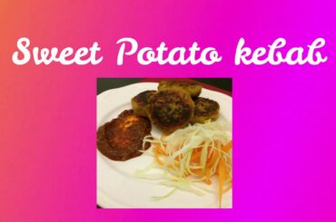 Sweet potato kebab recipe/ Veg Indian starters/ Healthy Snack - Taste of Flavours by Karuna