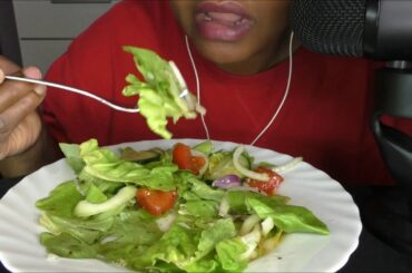HEALTHY SIMPLE  SALAD ASMR