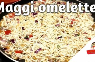 Maggi omelette recipe | Healthy omelette recipes for breakfast