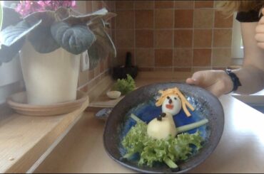 Raggedy Anne Salad - creative in the kitchen