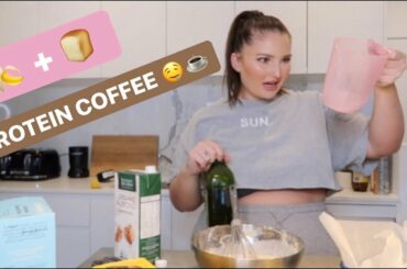 ISOLATION VLOG | PROTEIN coffee?! + Banana bread