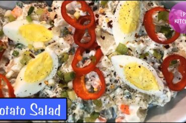 Cold Potato Salad Recipe | HEALTHY, EASY & SIMPLE POTATO SALAD RECIPE | LPR KITCHEN