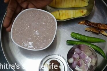 ராகி கூழ் | Ragi Koozh - Healthy recipe for summer