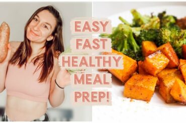 Super Easy, Healthy, At Home Meal Prep! | 30 Minutes Total | Mac Dingle