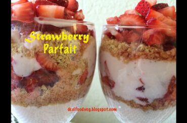 Healthy Strawberry Parfait Recipe