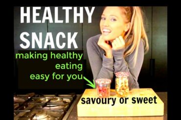 HEALTHY SNACK - that can be sweet or savoury