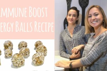 RECIPE | Immune Boost Energy Ball Recipe | THE ULTIMATE HEALTHY SNACK !