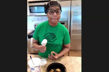 Easy to make healthy snacks with Ms. Meeca