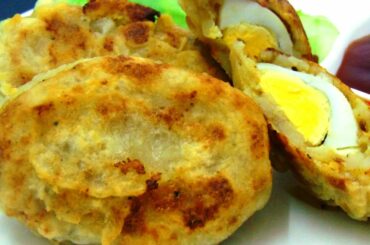 Egg Potato Kebab Recipe by Lively Cooking - Tea Time Snack