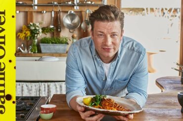 Lemon Chicken with Smashed Sweet Potato | Jamie Oliver