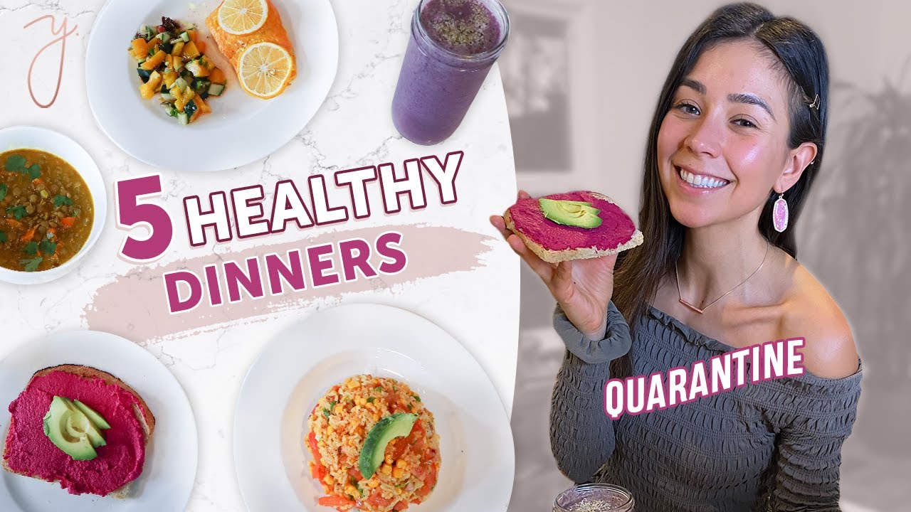 QUARANTINE COOKING: 5 Easy, Healthy and Tasty meals QUARANTINE COOKING: 5 Easy, Healthy and Tasty meals